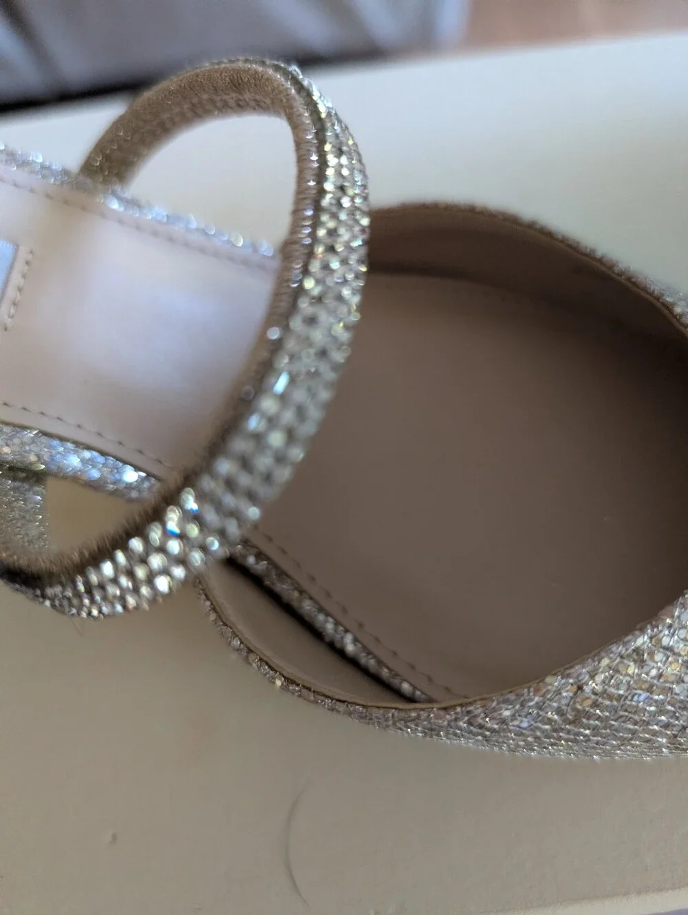Gold Dressy Shoes